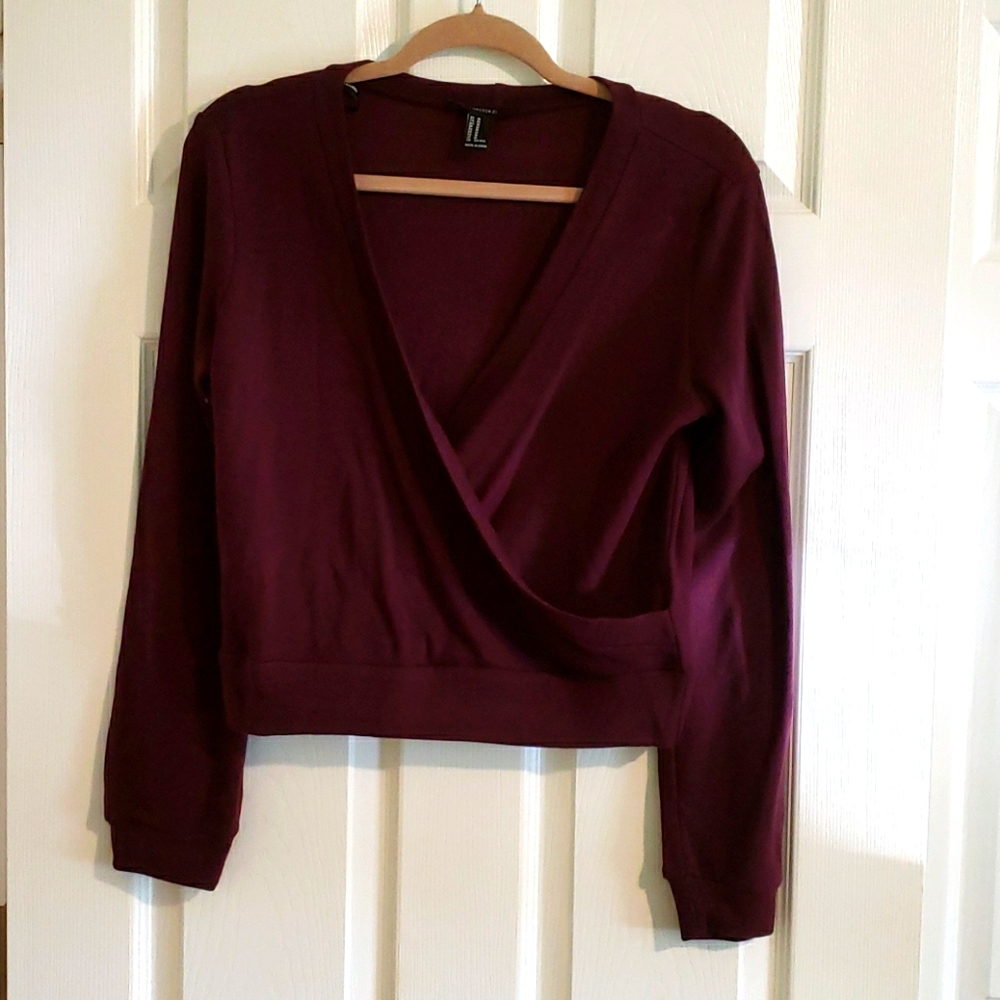 Cropped sweater